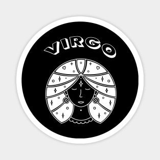 Virgo Zodiac Sign Magnet